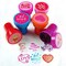 TINYMILLS 12 Pcs Valentine's Day Stamp Kit for Kids - Valentine's Day Self Inking Stamps Gift Party Favors